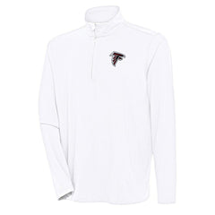 Antigua Hunk Quarter-Zip Pullover Top - Atlanta Falcons Pullover