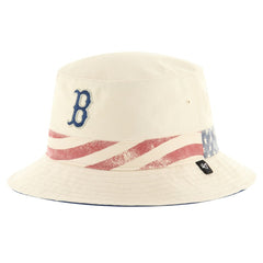 Khaki Boston Red Sox '47 Glory Daze Bucket Hat