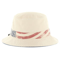 Khaki Boston Red Sox '47 Glory Daze Bucket Hat