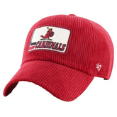 Red St. Louis Cardinals '47 Wax Pack Collection Corduroy Clean Up Adjustable Hat