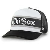 Black Chicago White Sox '47 Retro Region Foam Trucker Adjustable Hat