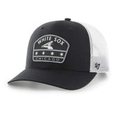 Black Chicago White Sox '47 Retro Region Patch Trucker Adjustable Hat