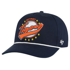 Navy Detroit Tigers '47 Wax Pack Collection Premier Hitch Adjustable Hat