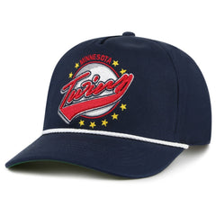 Navy Minnesota Twins '47 Wax Pack Collection Premier Hitch Adjustable Hat