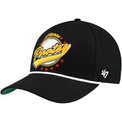 Black Pittsburgh Pirates '47 Wax Pack Collection Premier Hitch Adjustable Hat