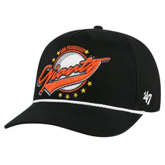 Black San Francisco Giants '47 Wax Pack Collection Premier Hitch Adjustable Hat