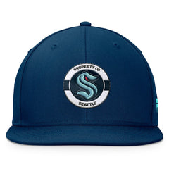 NHL Seattle Kraken Fanatics Authentic Pro Training Camp Snapback Hat
