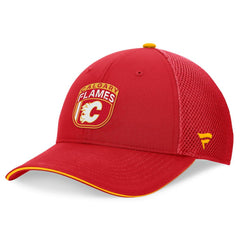 NHL Calgary Flames Fanatics 2024 NHL Draft On Stage Trucker Adjustable Hat