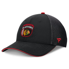 NHL Chicago Blackhawks Fanatics 2024 NHL Draft On Stage Trucker Adjustable Hat