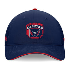 NHL Washington Capitals Fanatics 2024 NHL Draft On Stage Trucker Adjustable Hat