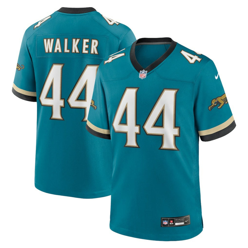 Travon Walker Prowler Throwback Player Game Jersey - Jacksonville Jaguars Jerseys
