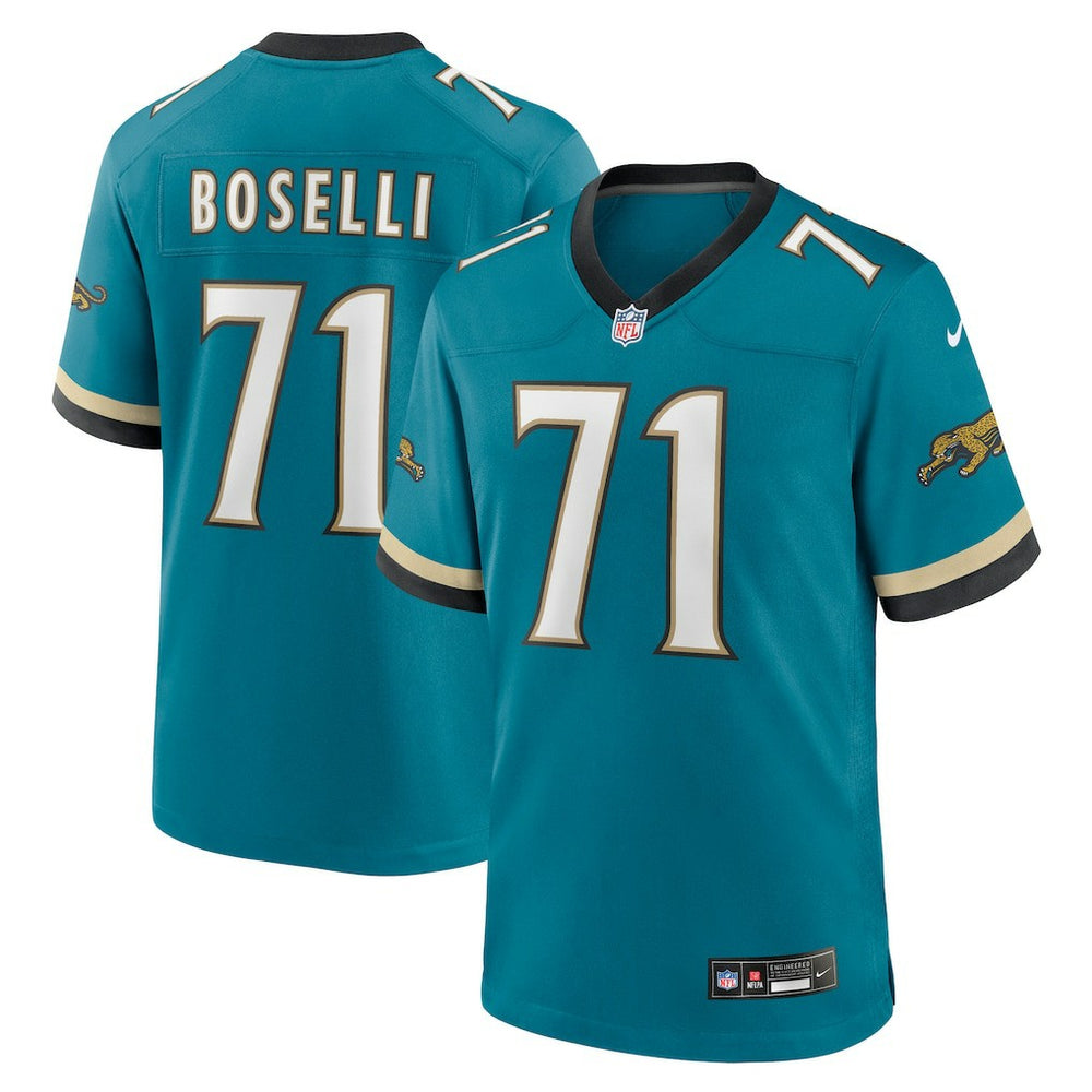 Tony Boselli Prowler Throwback Retired Player Game Jersey - Jacksonville Jaguars Jerseys
