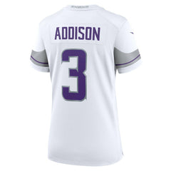 Jordan Addison Women's Alternate Game Player Jersey - Minnesota Vikings Jerseys