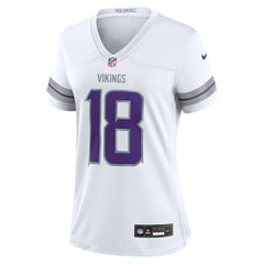 Justin Jefferson Women's Alternate Game Player Jersey - Minnesota Vikings Jerseys