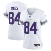 Randy Moss Women's Alternate Retired Player Game Jersey - Minnesota Vikings Jerseys