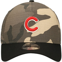 Chicago Cubs New Era Camo Crown A-Frame 9FORTY Adjustable Hat