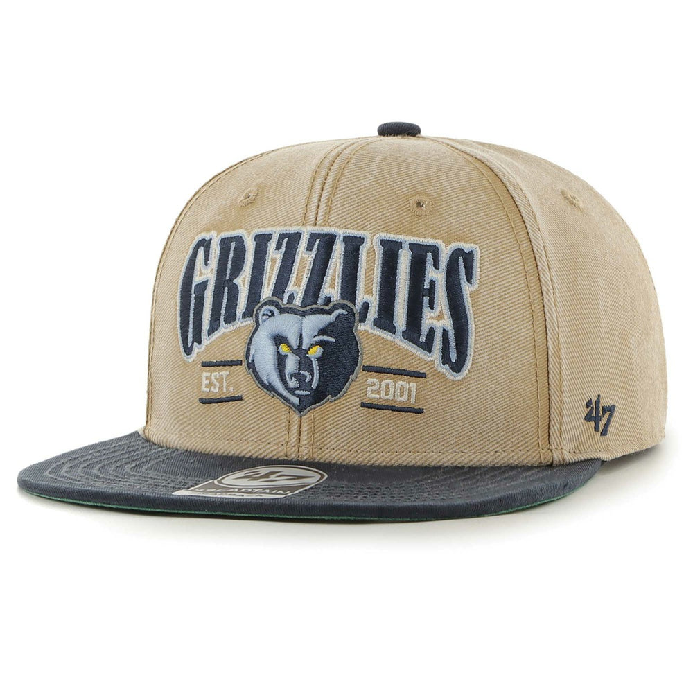 47 brand Memphis Grizzlies '47 Chilmark Captain Snapback