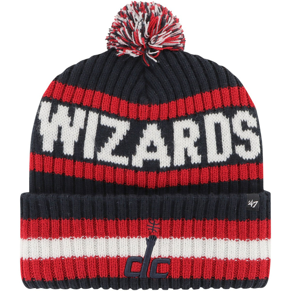 47 brand Washington Wizards '47 Bering Cuffed Knit Hat with Pom