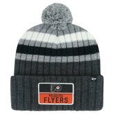 NHL Philadelphia Flyers '47 Stack Patch Cuffed Knit Hat with Pom