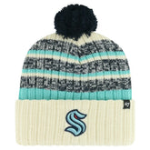NHL Seattle Kraken '47 Tavern Cuffed Knit Hat with Pom