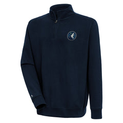 Minnesota Timberwolves Antigua Victory Quarter-Zip Pullover Top