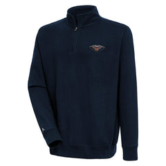 New Orleans Pelicans Antigua Victory Quarter-Zip Pullover Top