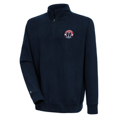 Washington Wizards Antigua Victory Quarter-Zip Pullover Top