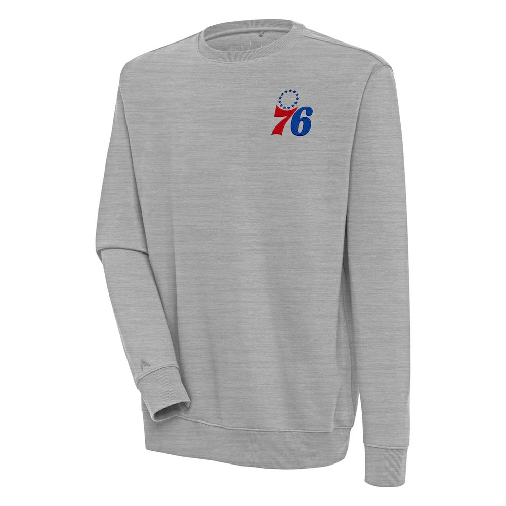 Philadelphia 76ers Antigua Victory Pullover Sweatshirt