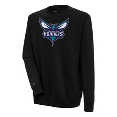 Charlotte Hornets Antigua Victory Pullover Sweatshirt