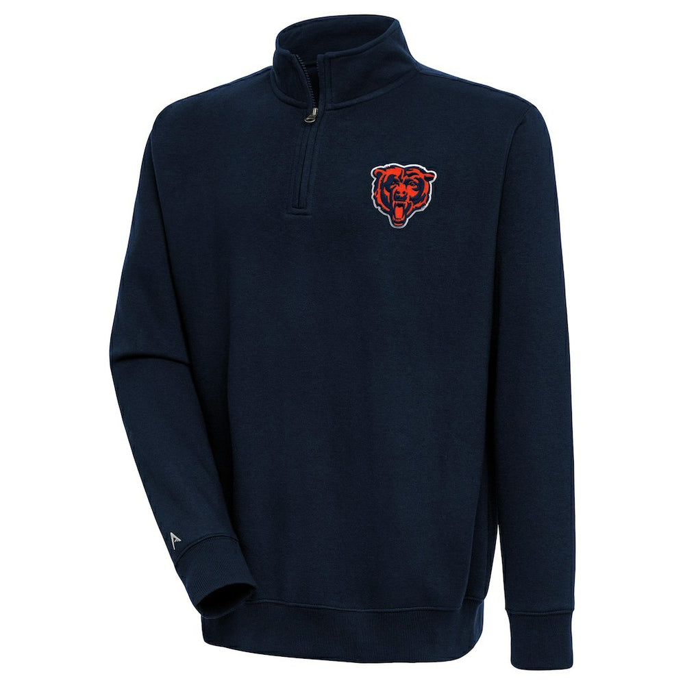 Antigua Victory Quarter-Zip Pullover Top - Chicago Bears Pullover