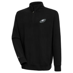 Antigua Victory Quarter-Zip Pullover Top - Philadelphia Eagles Pullover
