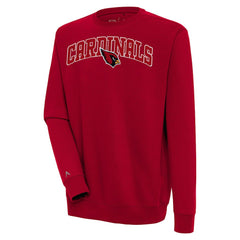 Antigua Victory Chenille Pullover Sweatshirt - Arizona Cardinals Pullover