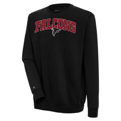 Antigua Victory Chenille Pullover Sweatshirt - Atlanta Falcons Pullover
