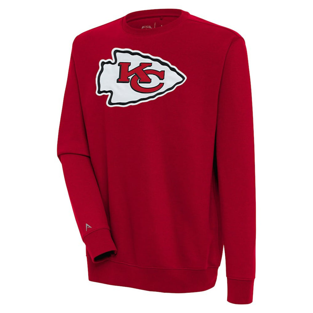 Antigua Victory Pullover Sweatshirt - Kansas City Chiefs Pullover