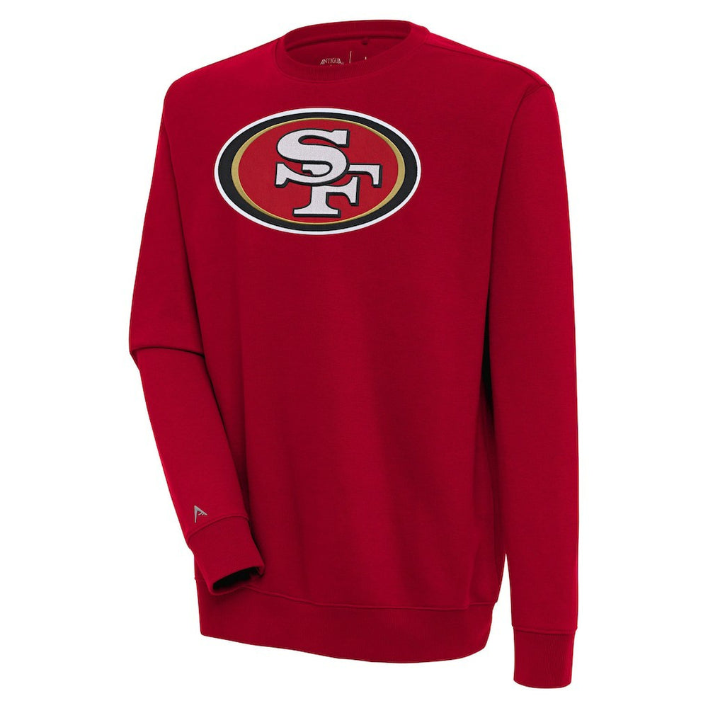 Antigua Victory Pullover Sweatshirt - San Francisco 49ers Pullover