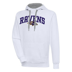 Antigua Victory Pullover Hoodie - Baltimore Ravens Hoodies