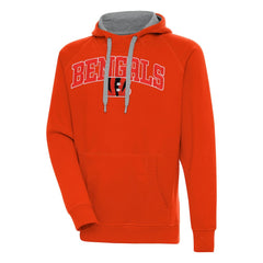 Antigua Victory Pullover Hoodie - Cincinnati Bengals Hoodies