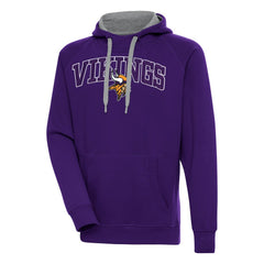 Antigua Victory Pullover Hoodie - Minnesota Vikings Hoodies