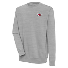 Antigua Victory Pullover Sweatshirt - Kansas City Chiefs Pullover