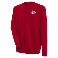 Antigua Victory Pullover Sweatshirt - Kansas City Chiefs Pullover