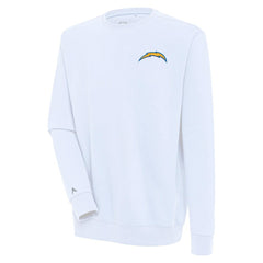 Antigua Victory Pullover Sweatshirt - Los Angeles Chargers Pullover