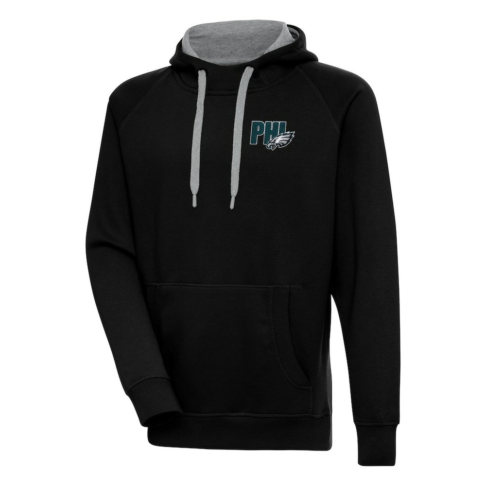 Antigua Victory Pullover Hoodie - Philadelphia Eagles Hoodies
