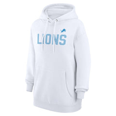 G-III 4Her by Carl Banks Women's Dot Print Pullover Hoodie - Detroit Lions Hoodies