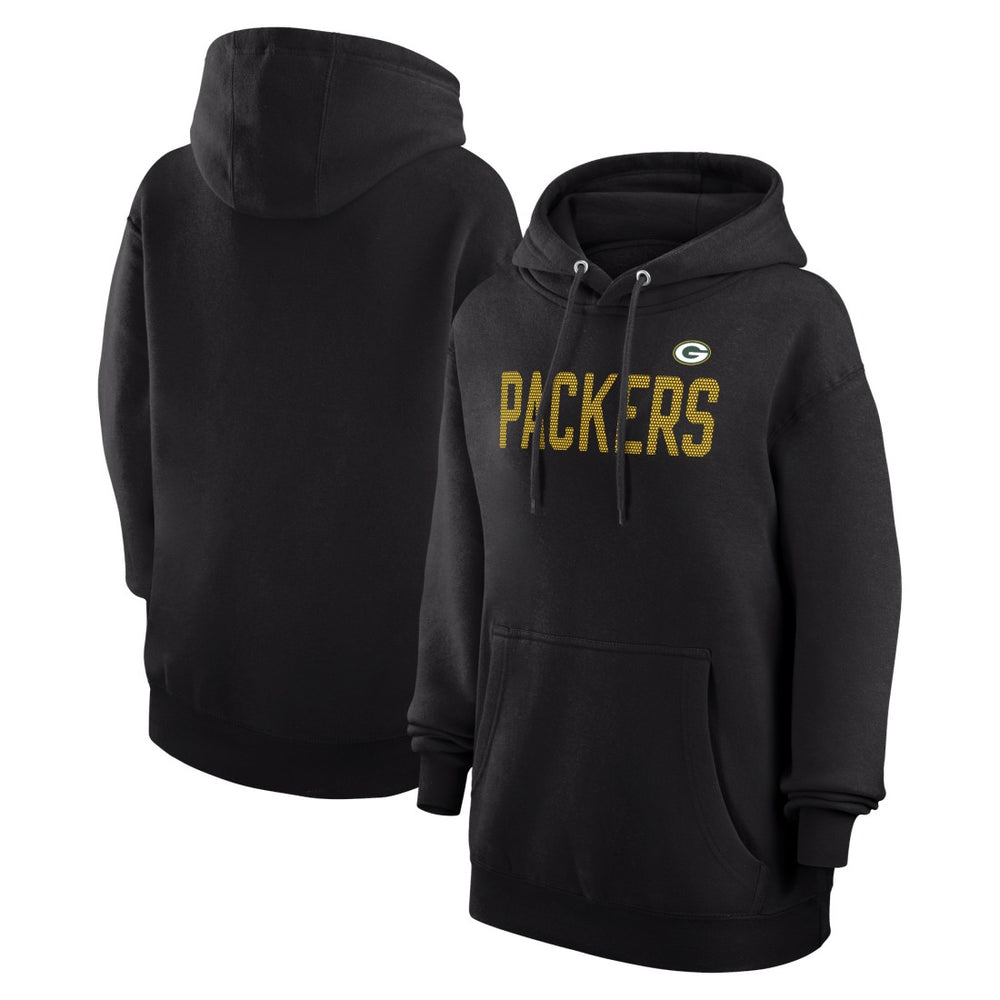 G-III 4Her by Carl Banks Women's Dot Print Pullover Hoodie - Green Bay Packers Hoodies