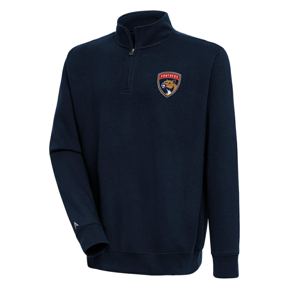 NHL Florida Panthers Antigua Victory Quarter-Zip Pullover Top