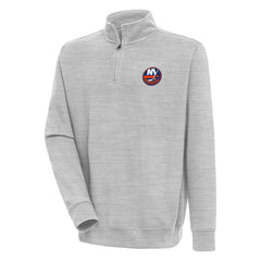 NHL New York Islanders Antigua Victory Quarter-Zip Pullover Top