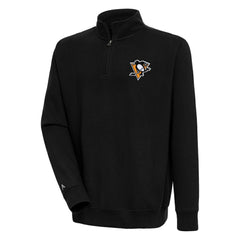 NHL Pittsburgh Penguins Antigua Victory Quarter-Zip Pullover Top