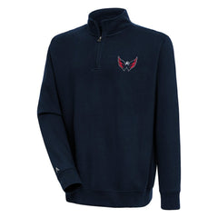 NHL Washington Capitals Antigua Victory Quarter-Zip Pullover Top