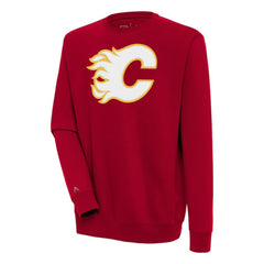 NHL Calgary Flames Antigua Victory Pullover Sweatshirt