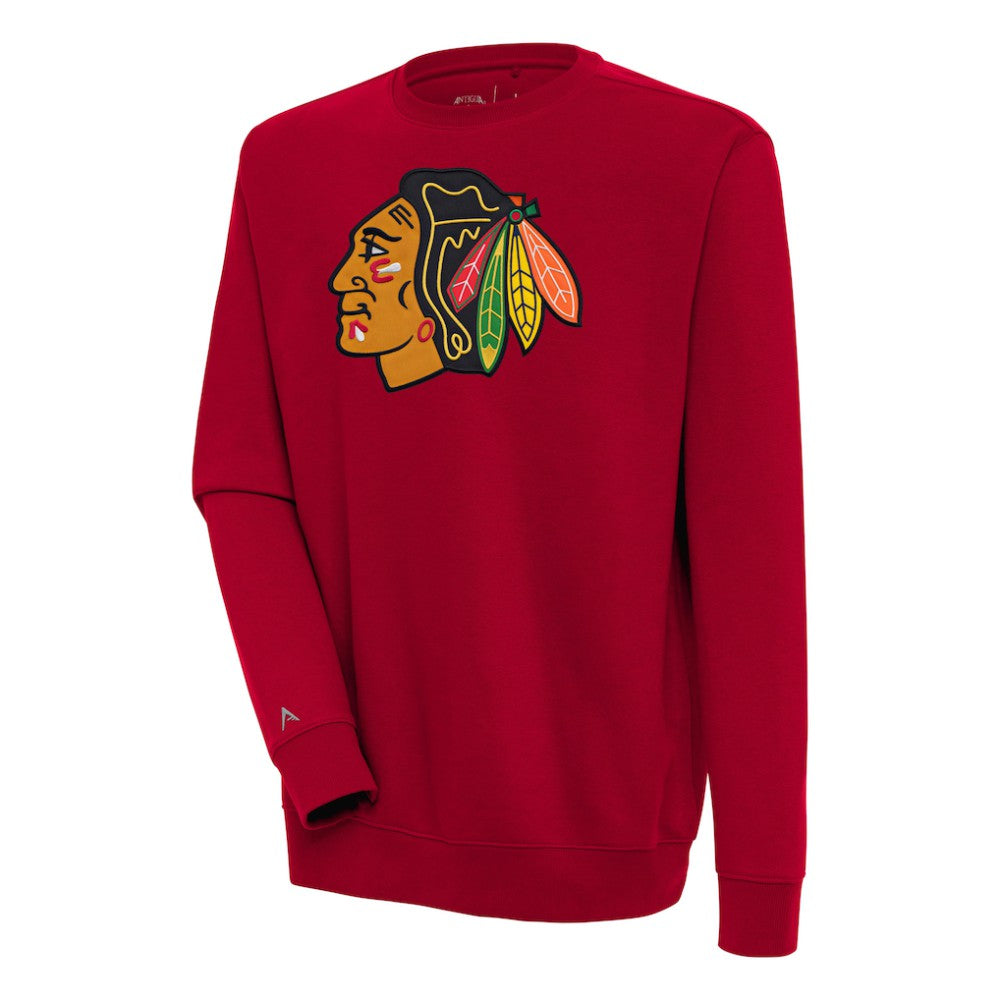 NHL Chicago Blackhawks Antigua Victory Pullover Sweatshirt